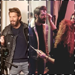 Giovanni Caccamo al trucco di Luisa Festa