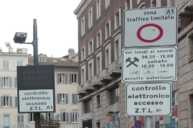 varchi elettronici Ztl Roma