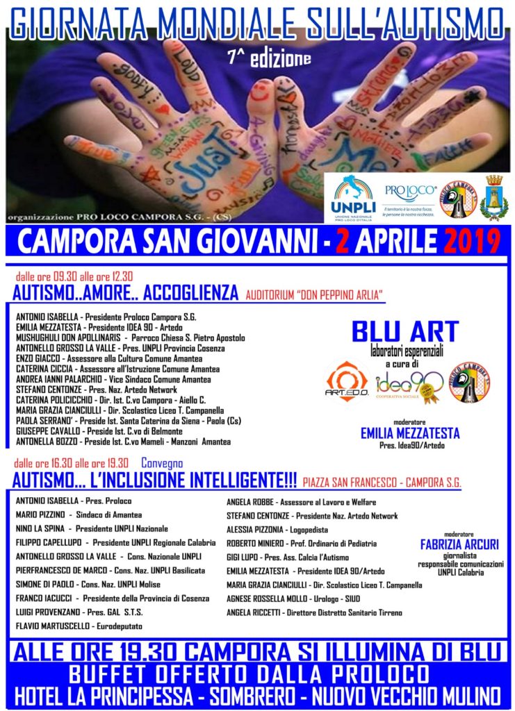 Autismo - evento Campora