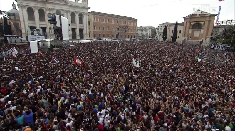 Concerto del primo maggio a Roma