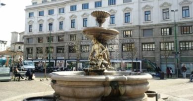 le fontane di Milano - piazza Fontana