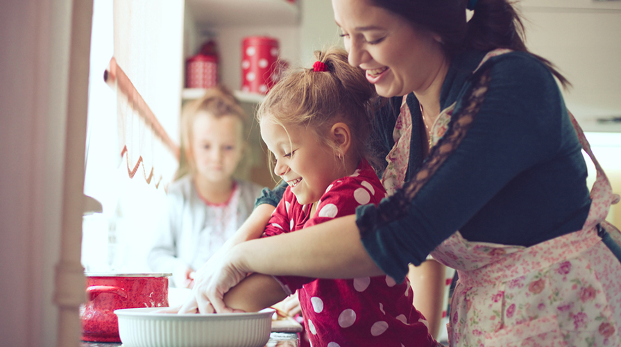 cucinare insieme ai bambini