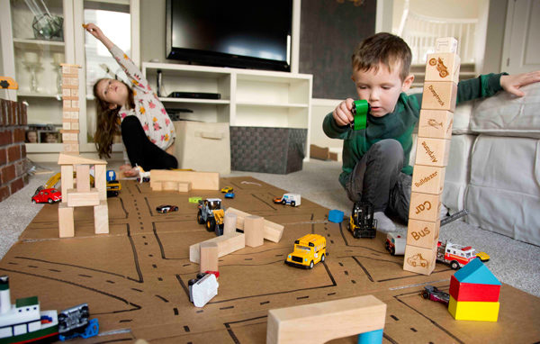 bambini a casa