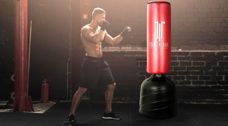 tower bag sacco da boxe da terra