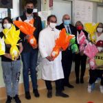 Le uova di Pasqua ai piccoli ricoverati di Pediatria a Belcolle dal Rotaract e Rotary Club Viterbo