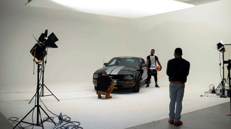 studio fotografico brescia auto mustang