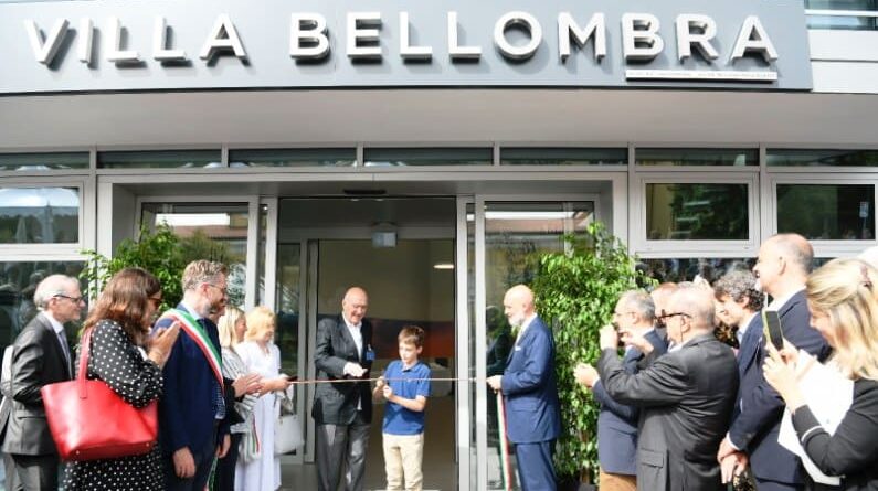Villa Bellombra taglio del nastro - ph uso stampa