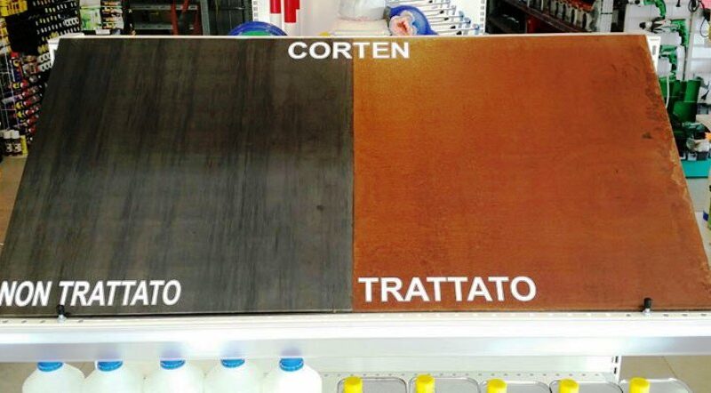 come far arrugginire acciaio corten ph tratta da ferramentapadova it