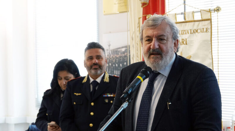 scuola polizia municipale Emiliano - ph regione puglia