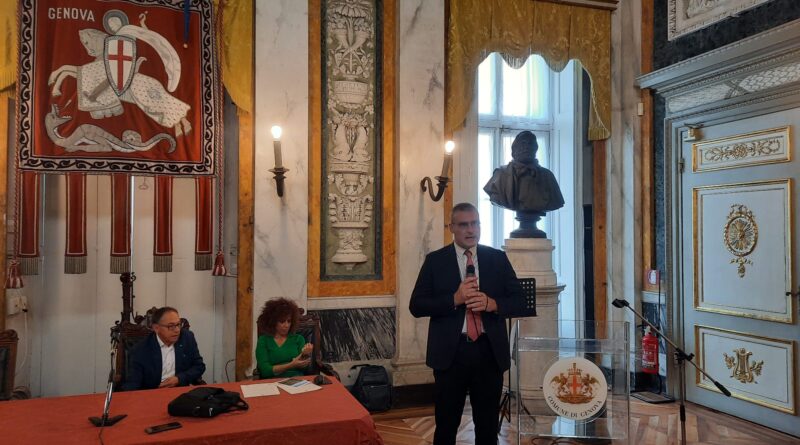 Convegno vallate ph comune genova vicesindaco e assessore ai lavori pubblici Pietro Piciocchi