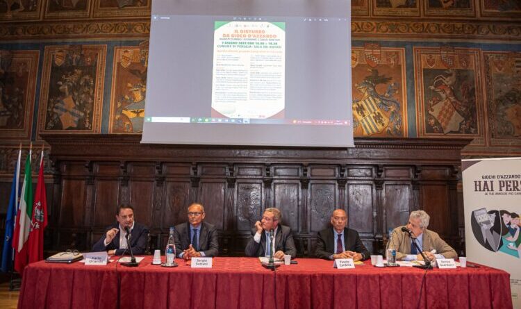 gioco azzardo seminario ph comune Perugia